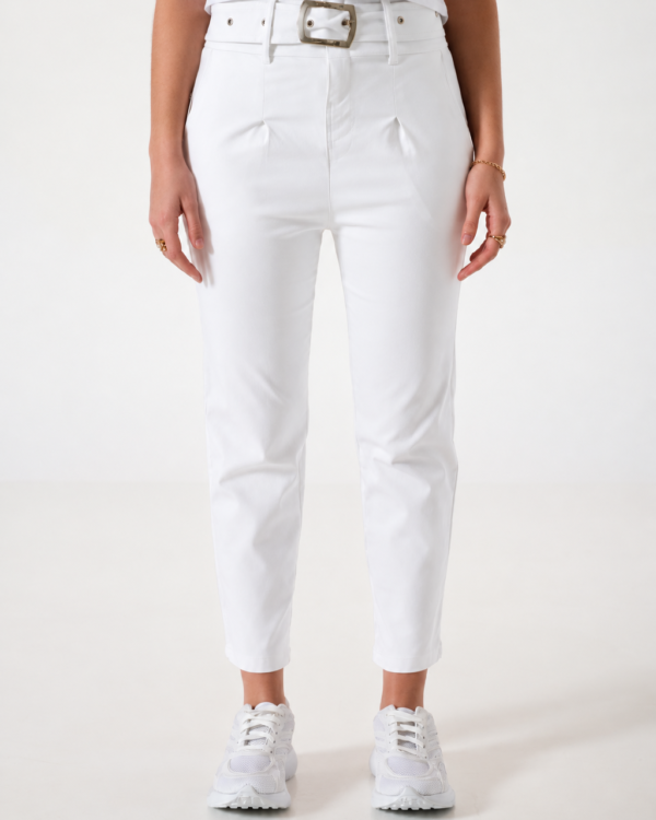 PANTALON CON CINTO BENGALINA