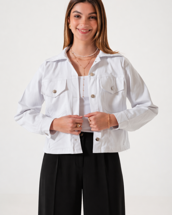 CAMPERA MOM GABARDINA