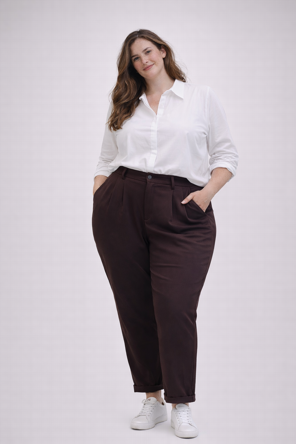 MOM PINZADO PUNTO ROMA / SIMIL JEAN PLUS SIZE
