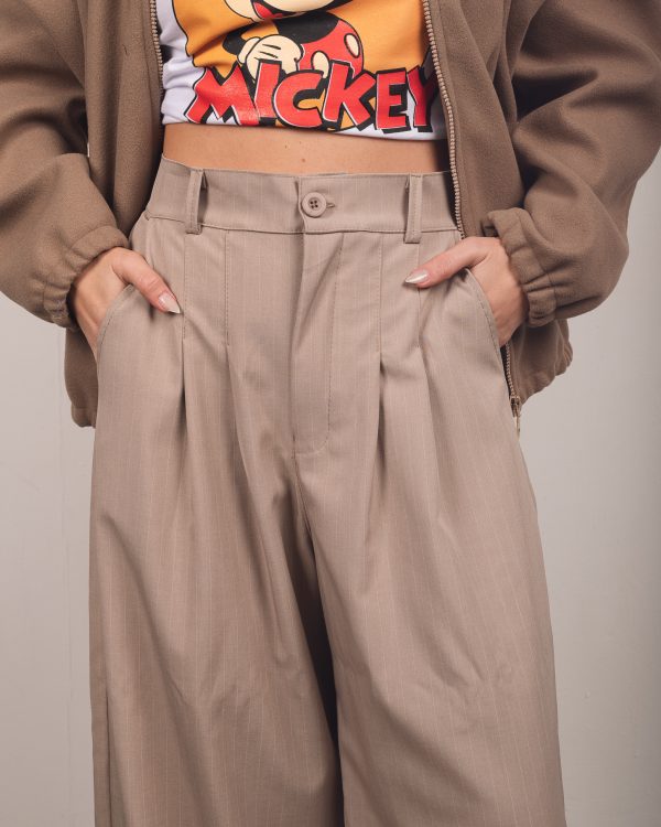 Alternative view of MAXI PALAZO RAYADO SASTRERO