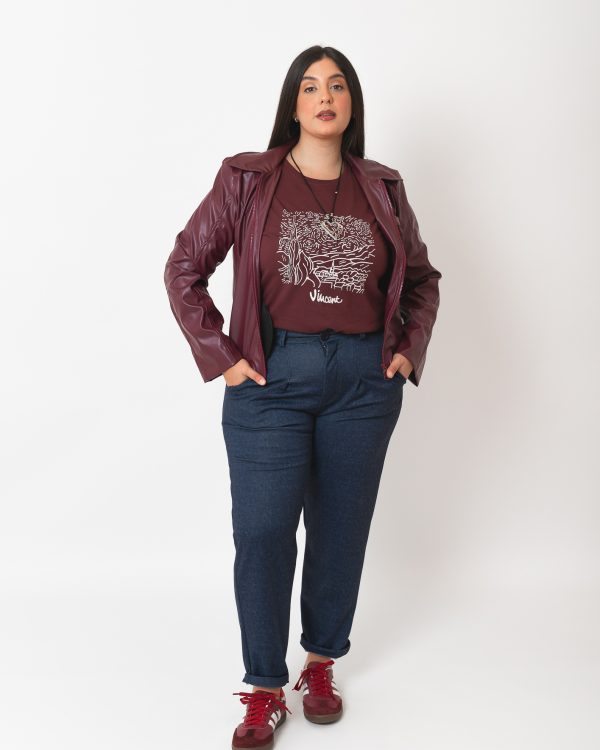 Alternative view of MOM PINZADO PUNTO ROMA / SIMIL JEAN PLUS SIZE