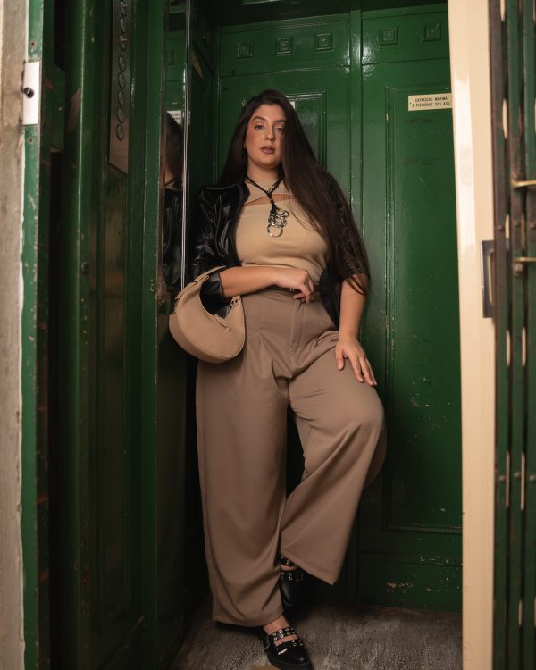 Alternative view of MAXI PALAZO 40 SASTRERO PLUS SIZE