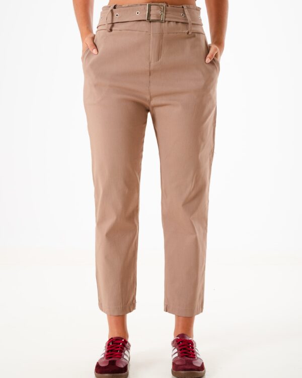 PANTALON CON CINTO BENGALINA