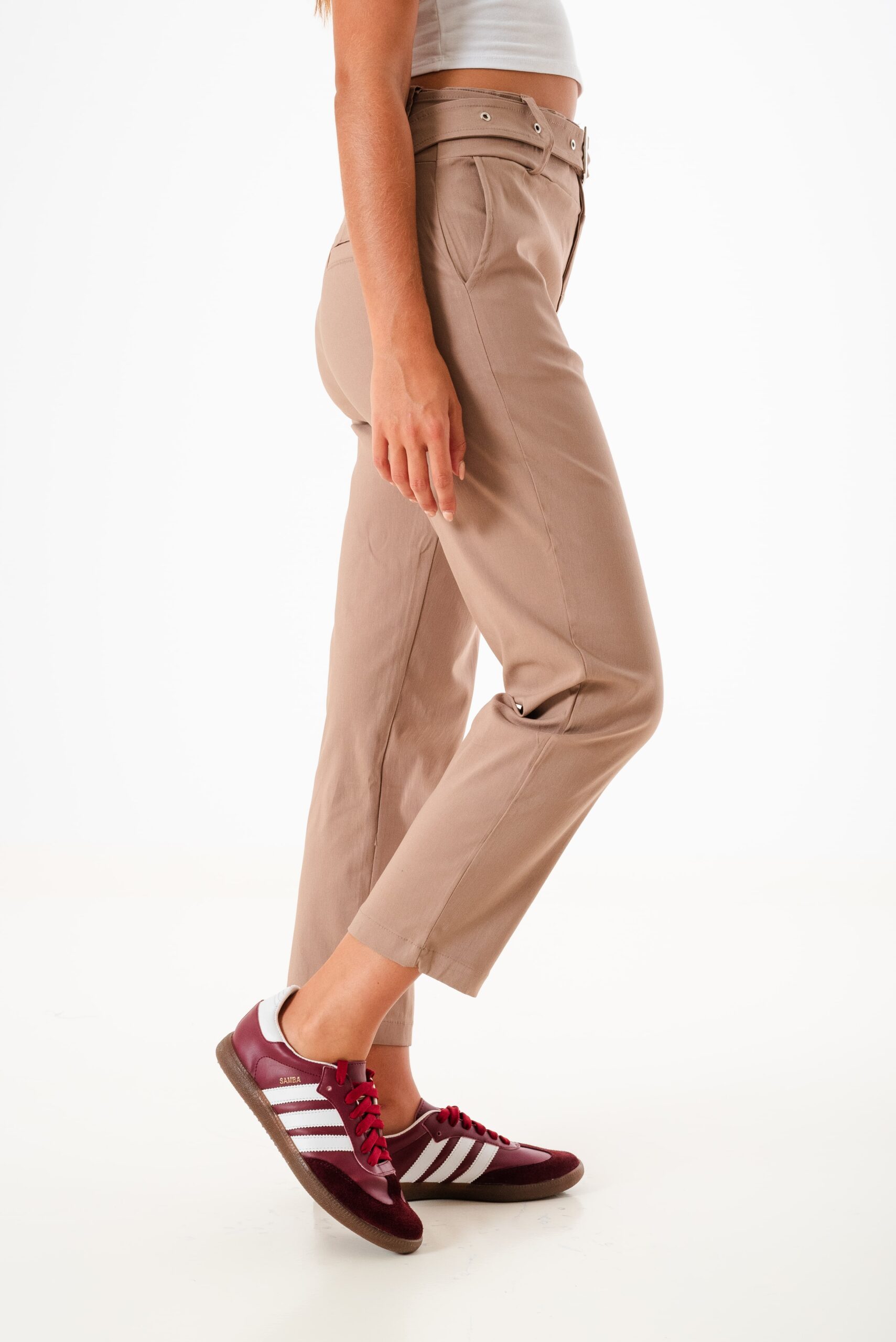 PANTALON CON CINTO BENGALINA - Imagen 5