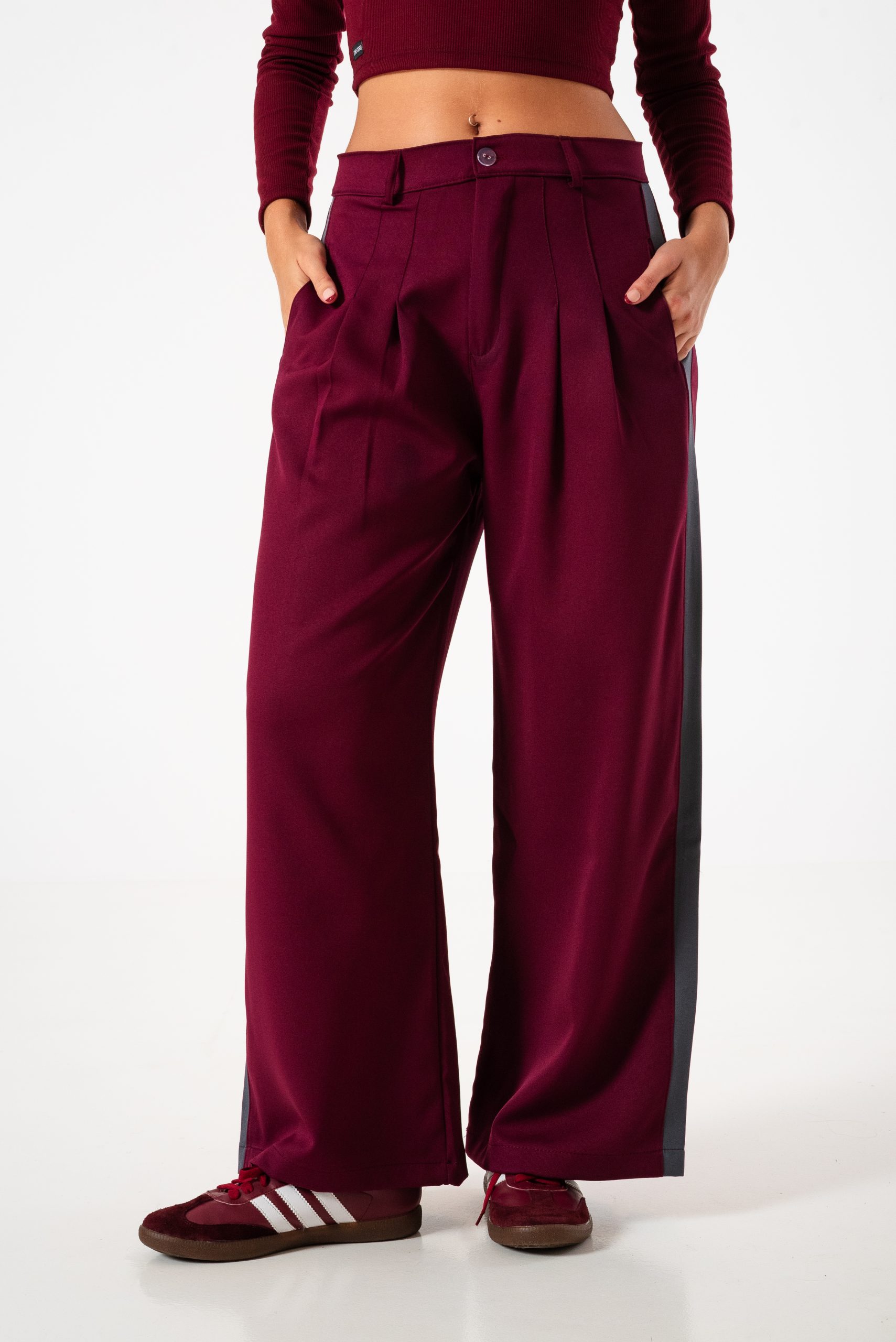 MAXI PALAZO COMBINACION SASTRERO