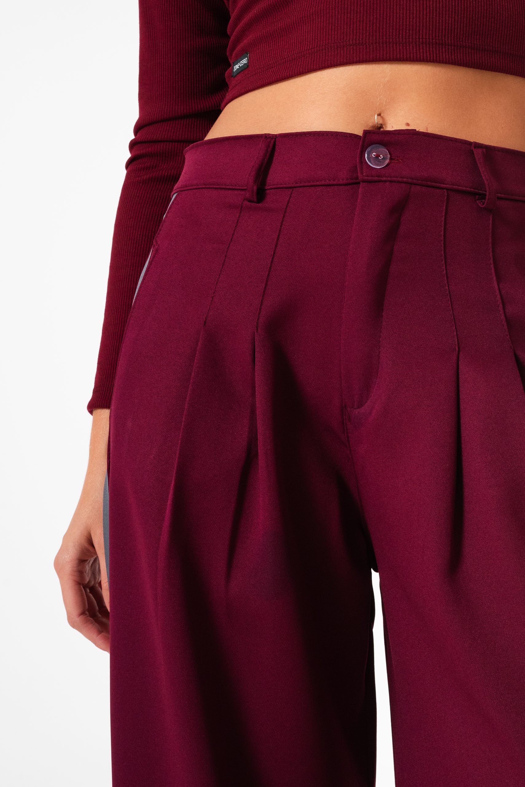 MAXI PALAZO COMBINACION SASTRERO - Imagen 2