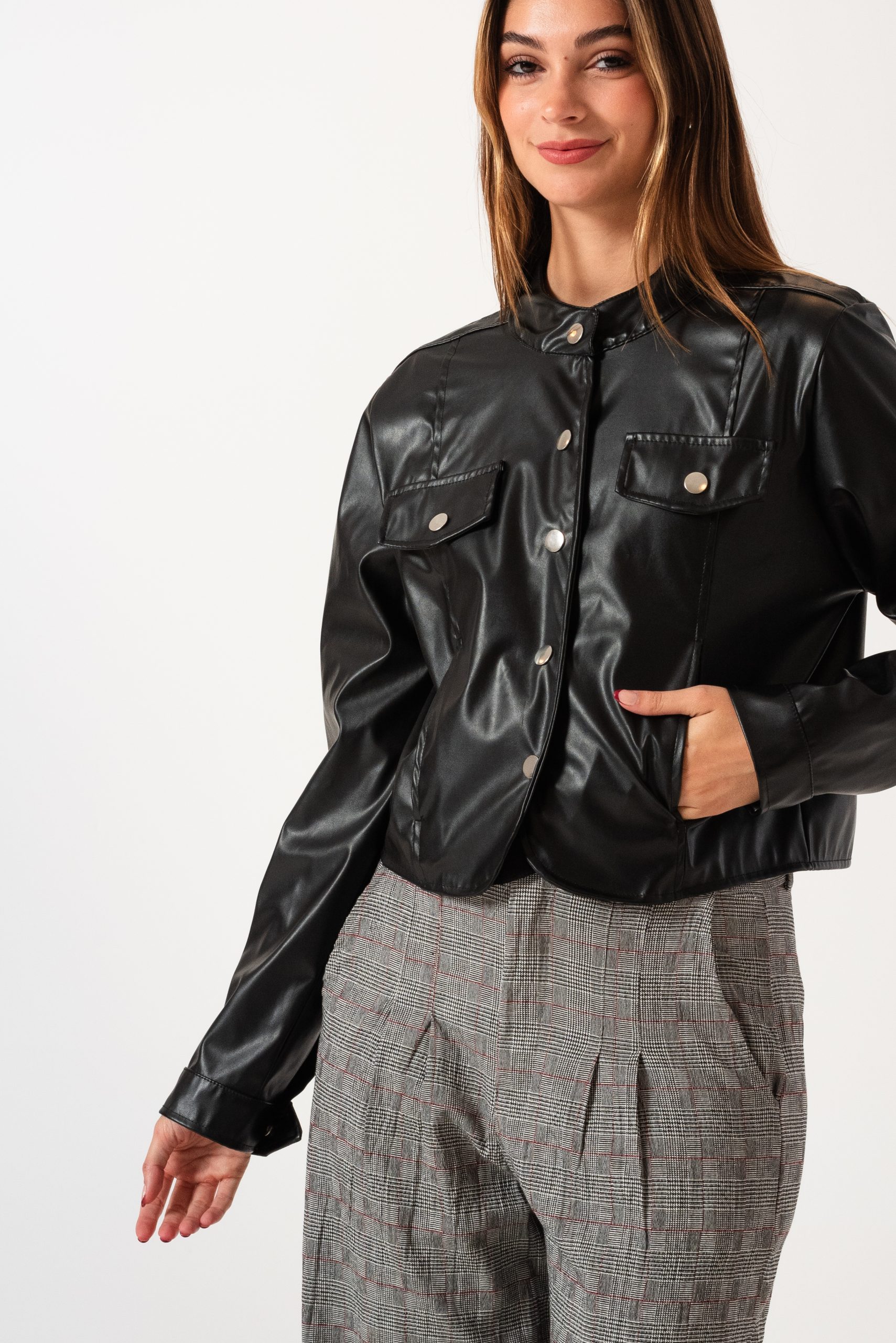 CAMPERA RUBI ECOCUERO - Imagen 4