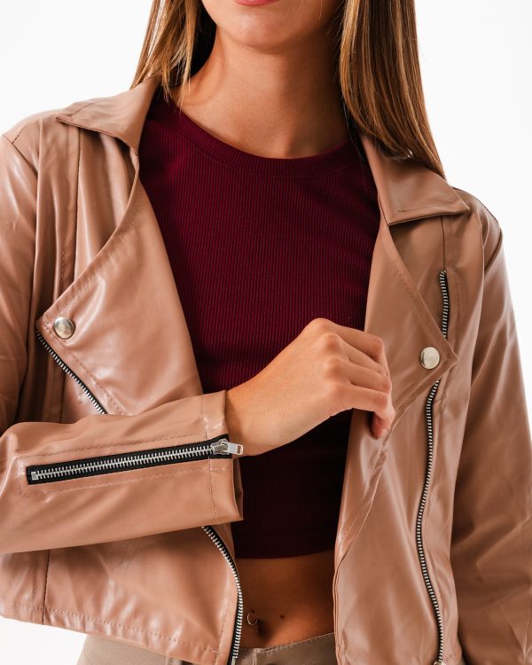 Alternative view of CAMPERA CIERRE CRUZADO ECOCUERO