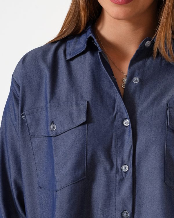 Alternative view of CAMISA BOTONES SIMIL JEAN