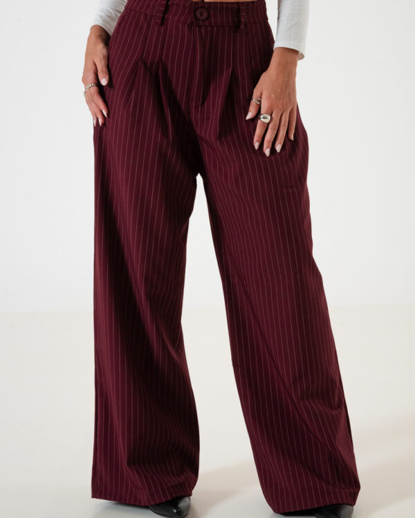 MAXI PALAZO 40 RAYADO SASTRERO