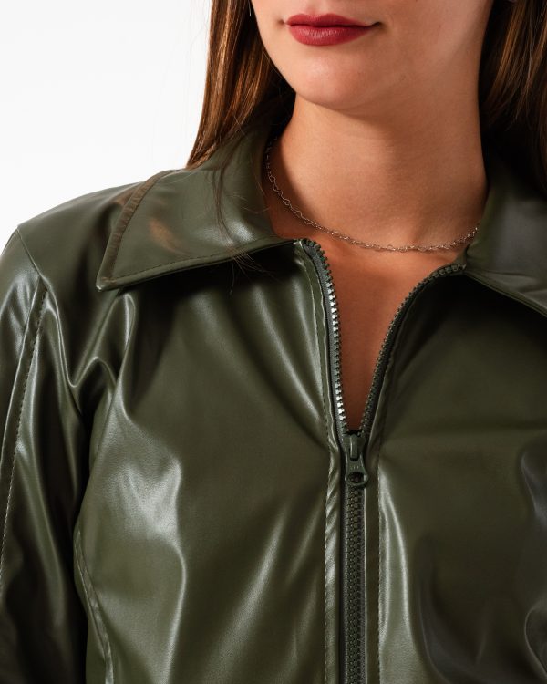 Alternative view of CAMPERA NINA ECOCUERO