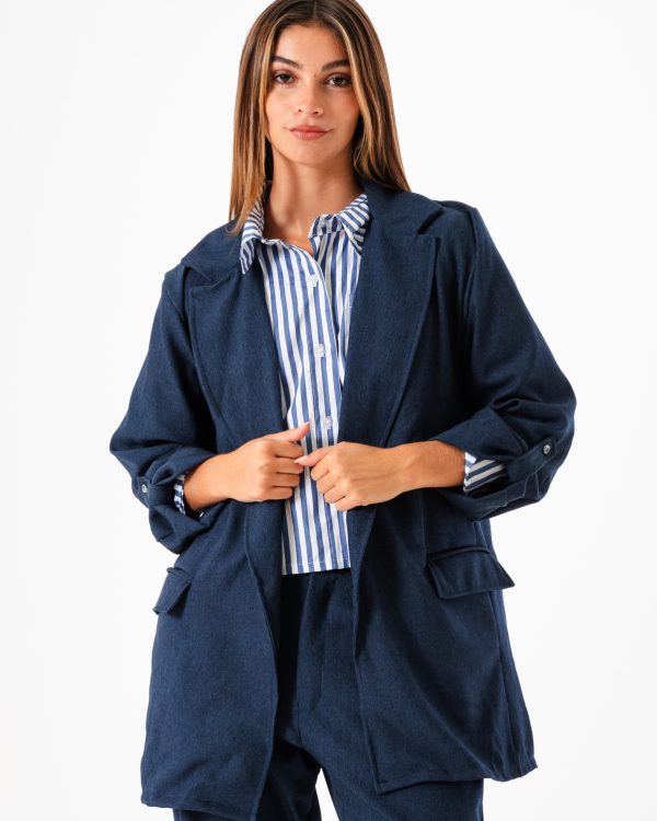 SACO OVER PUNTO ROMA SIMIL JEAN