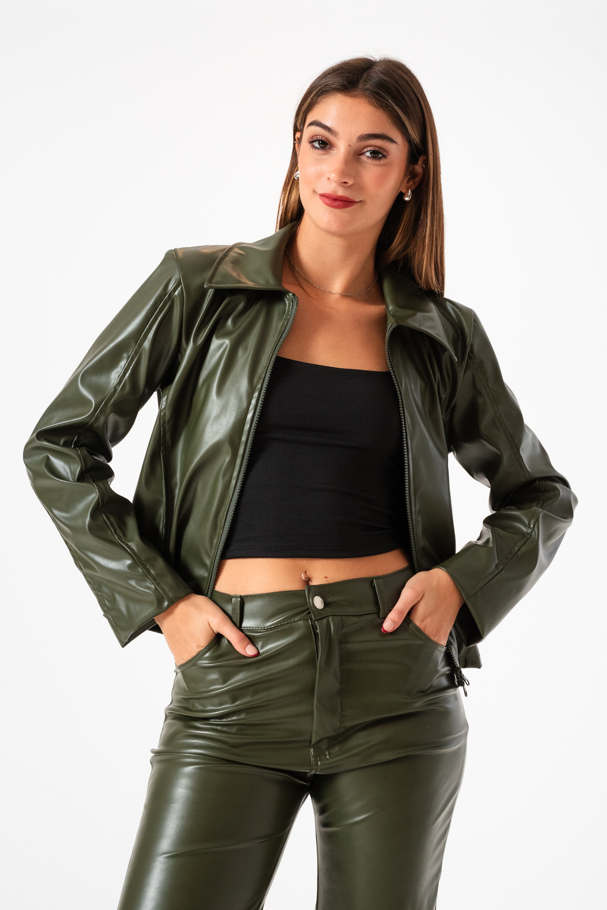 CAMPERA NINA ECOCUERO - Imagen 4