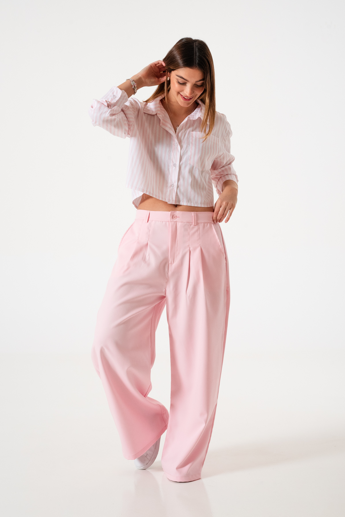 CAMISA CORTA POPLIN RAYADO - Imagen 7