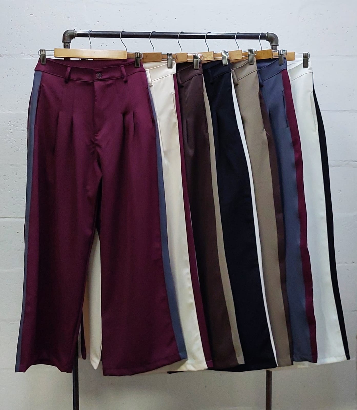 MAXI PALAZO COMBINACION SASTRERO - Imagen 7