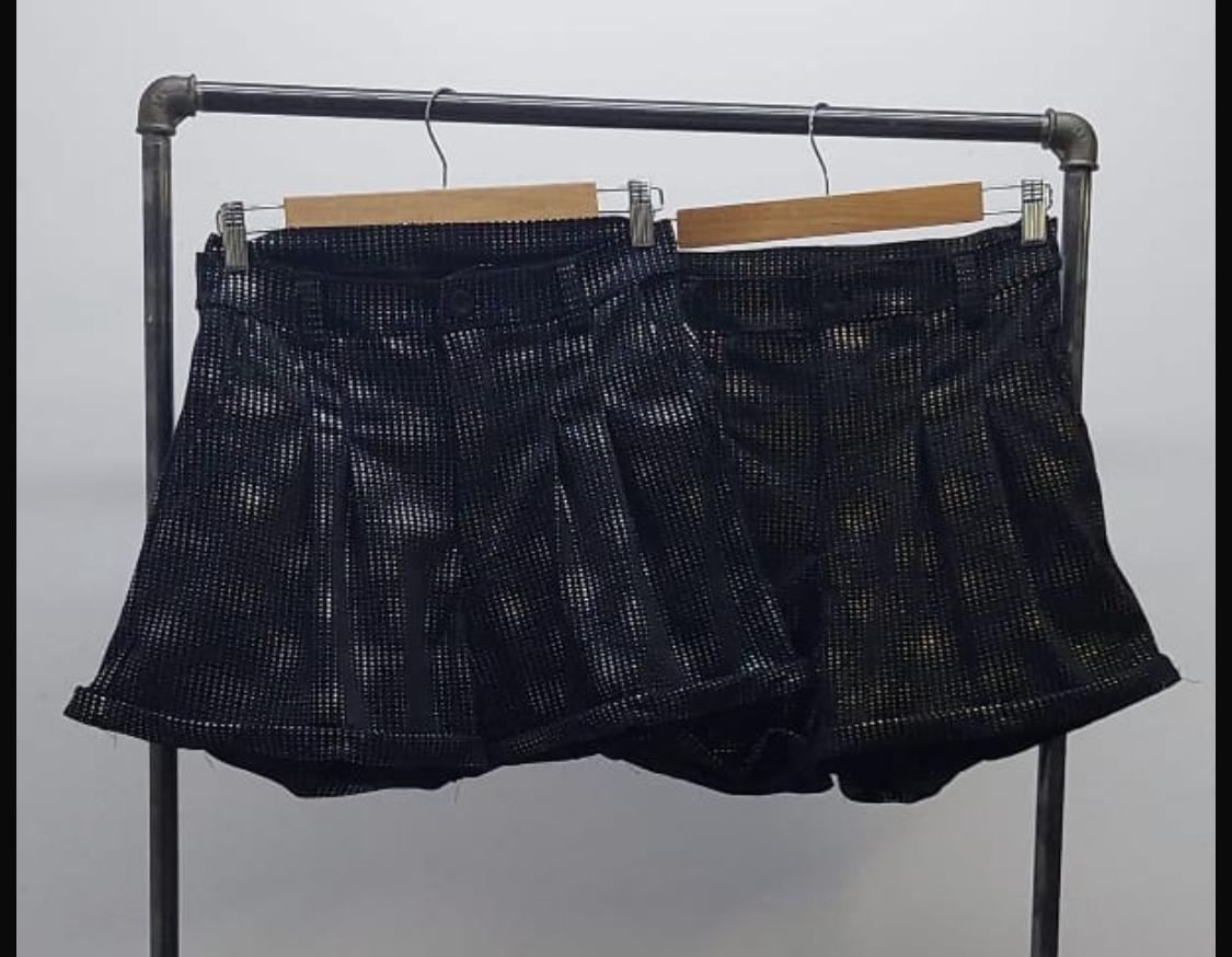 SHORT BRILLO PUNTO ROMA - Imagen 6