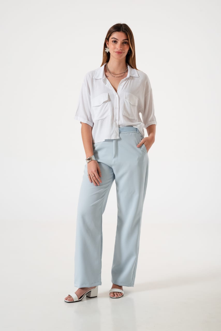 CAMISA MANGA CORTA LINO - Imagen 5