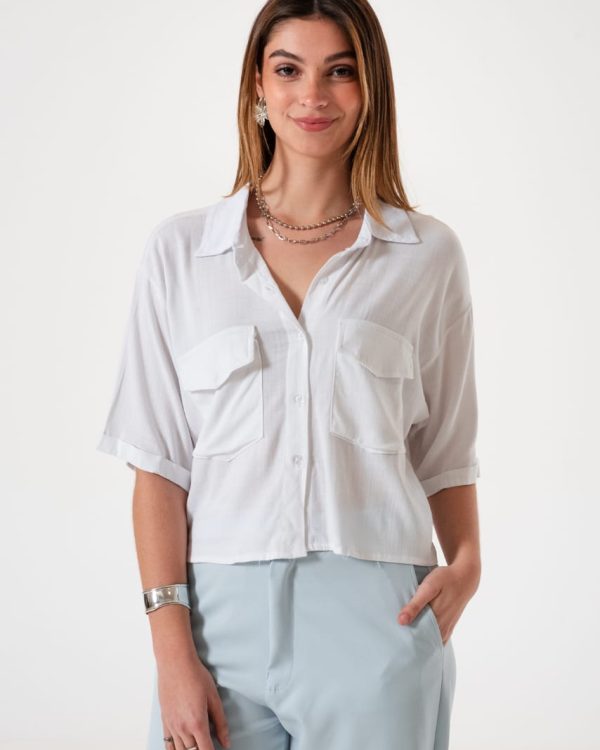 CAMISA MANGA CORTA LINO