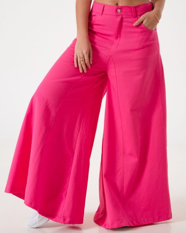 MAXI PALAZO XXL GABARDINA