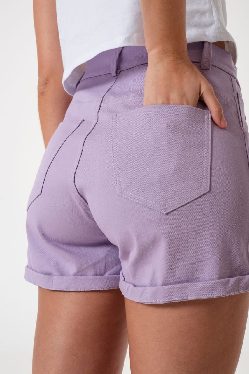 SHORT MOM GABARDINA - Imagen 3