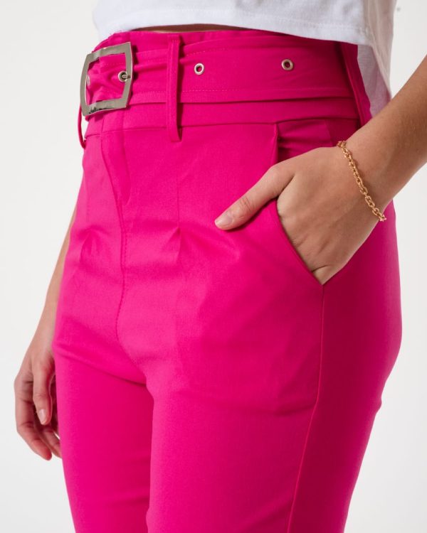 Alternative view of PANTALON CON CINTO BENGALINA