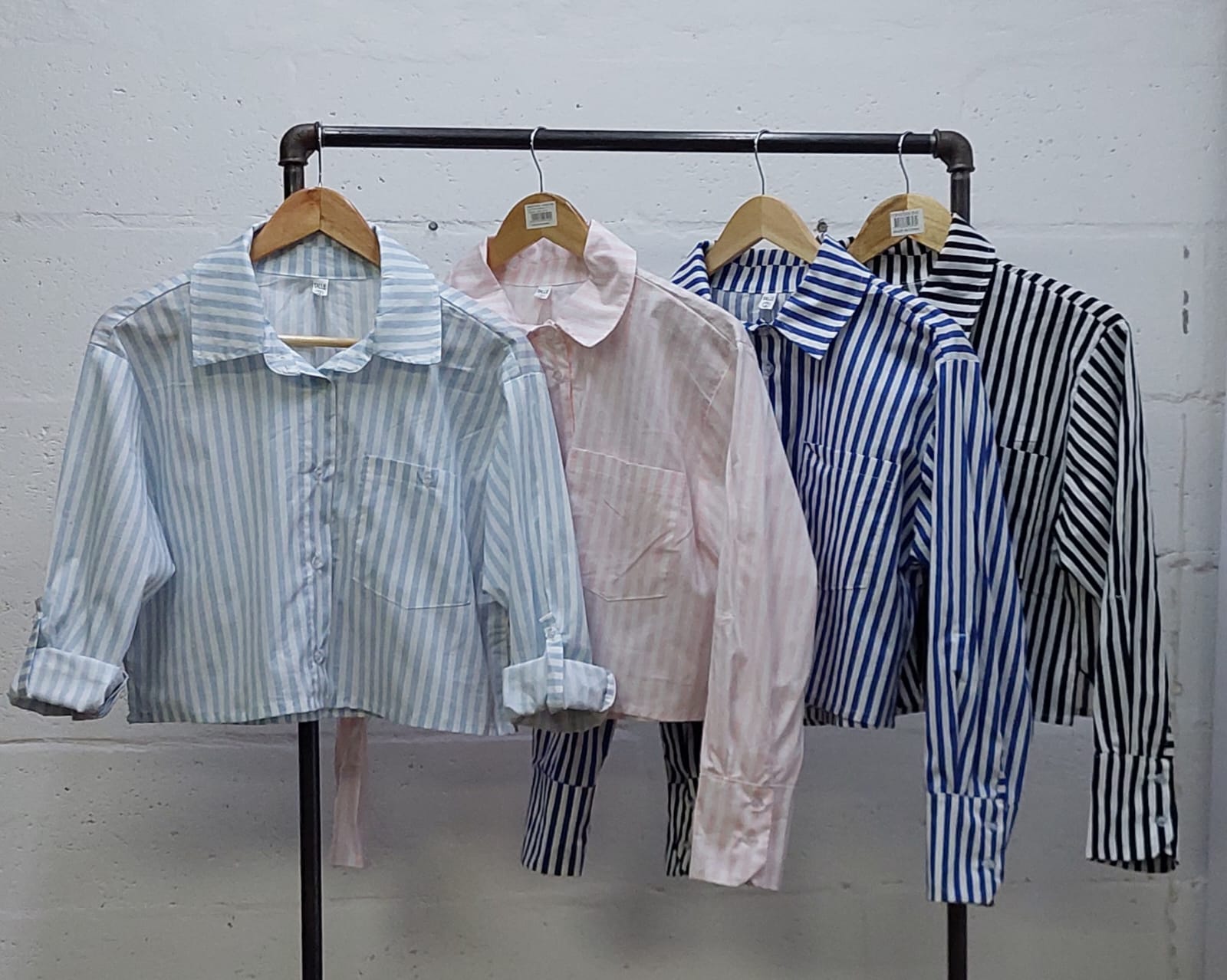 CAMISA CORTA POPLIN RAYADO - Imagen 8