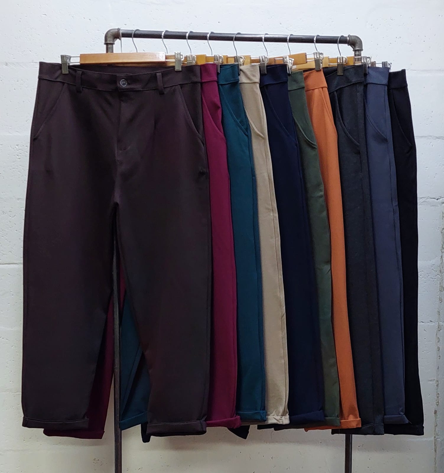 MOM PINZADO PUNTO ROMA / SIMIL JEAN PLUS SIZE - Imagen 2