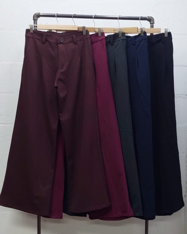 Alternative view of PALAZO PINZADO PUNTO ROMA PLUS SIZE