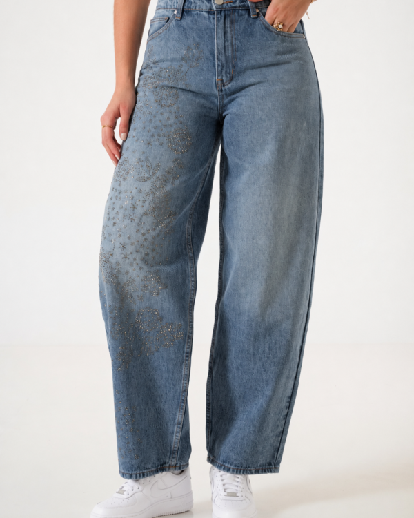 JEAN WID LEG STRASS - AL-2