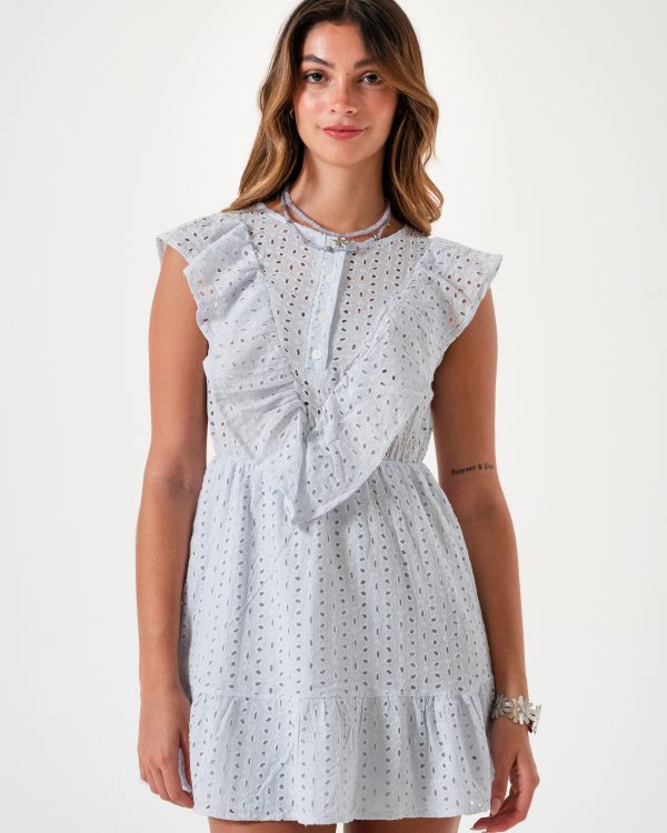 VESTIDO BORDADO - Q009