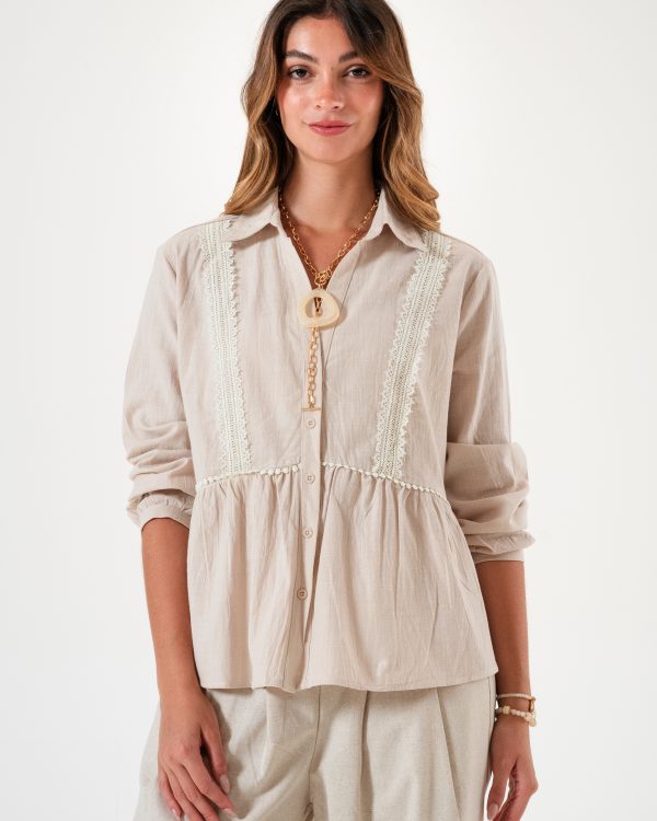 CAMISA BORDADA - Q010