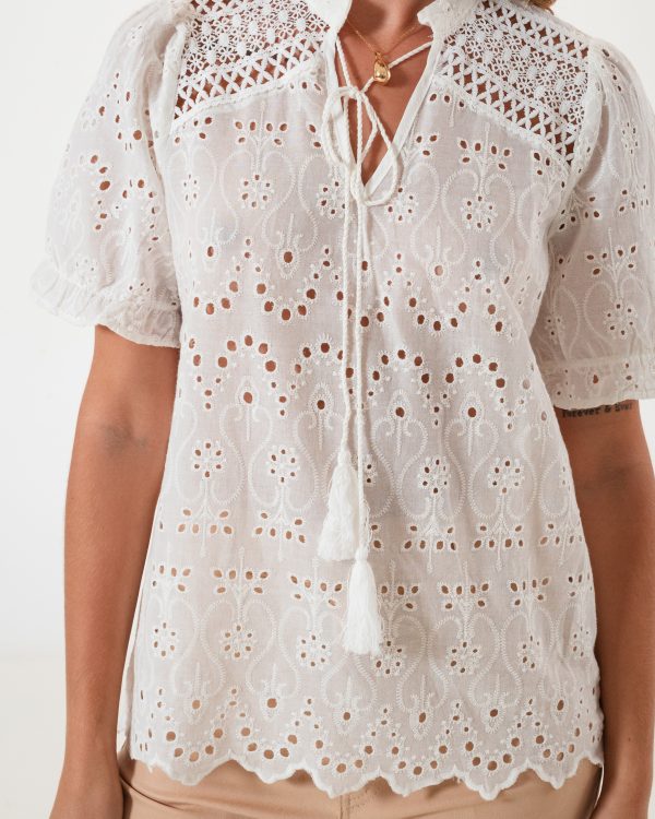 Alternative view of BLUSA BORDADA - Q017