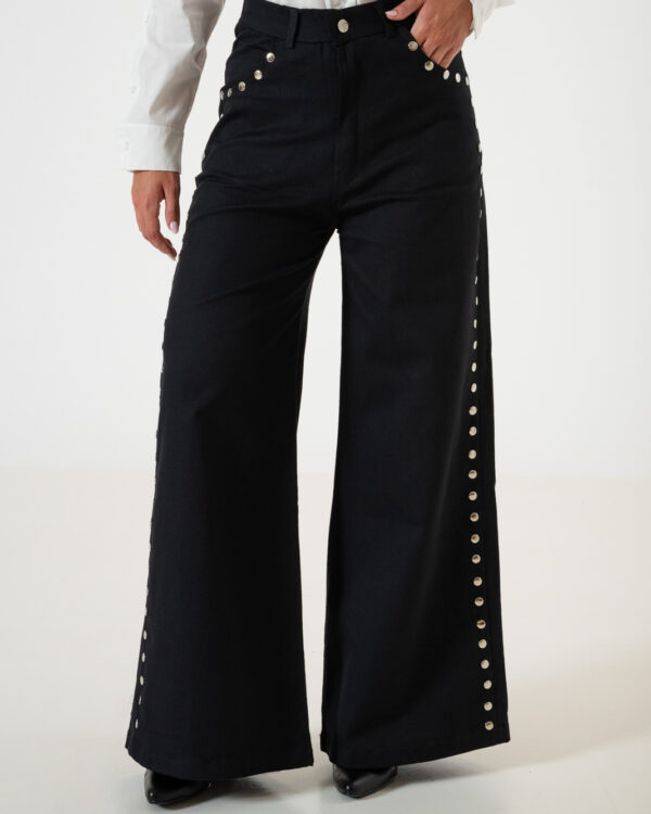 WID LEG TACHAS GABARDINA