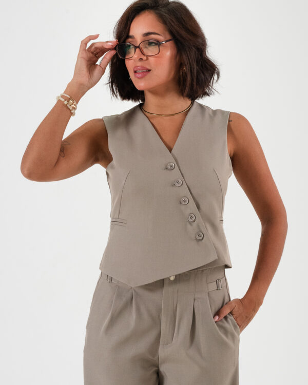 CHALECO CRUZADO SASTRERO - S50430