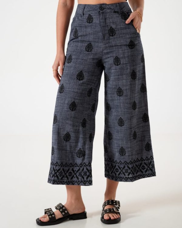 PALAZO LINO RAYADO - 9561