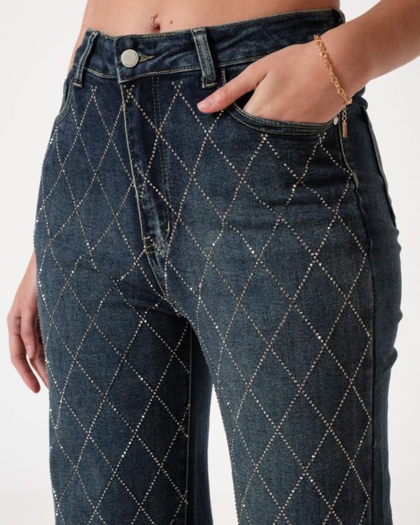 Alternative view of JEAN WID LEG STRASS - A25R03