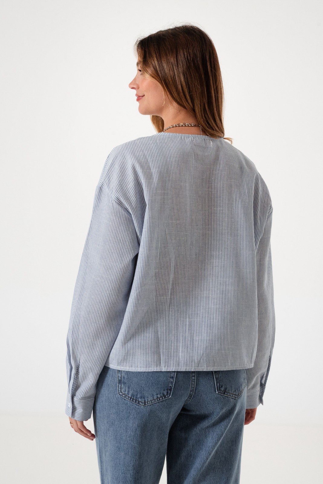 CAMISA BORDADA - Q011 - Imagen 5