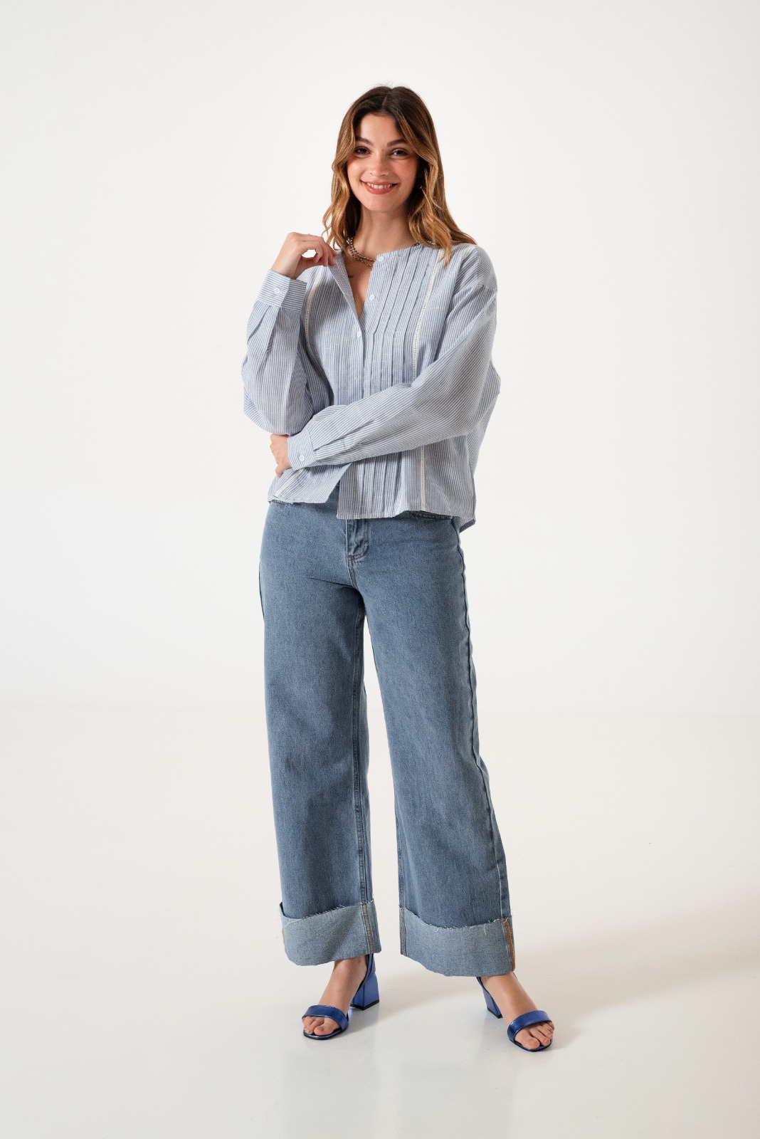 CAMISA BORDADA - Q011 - Imagen 7