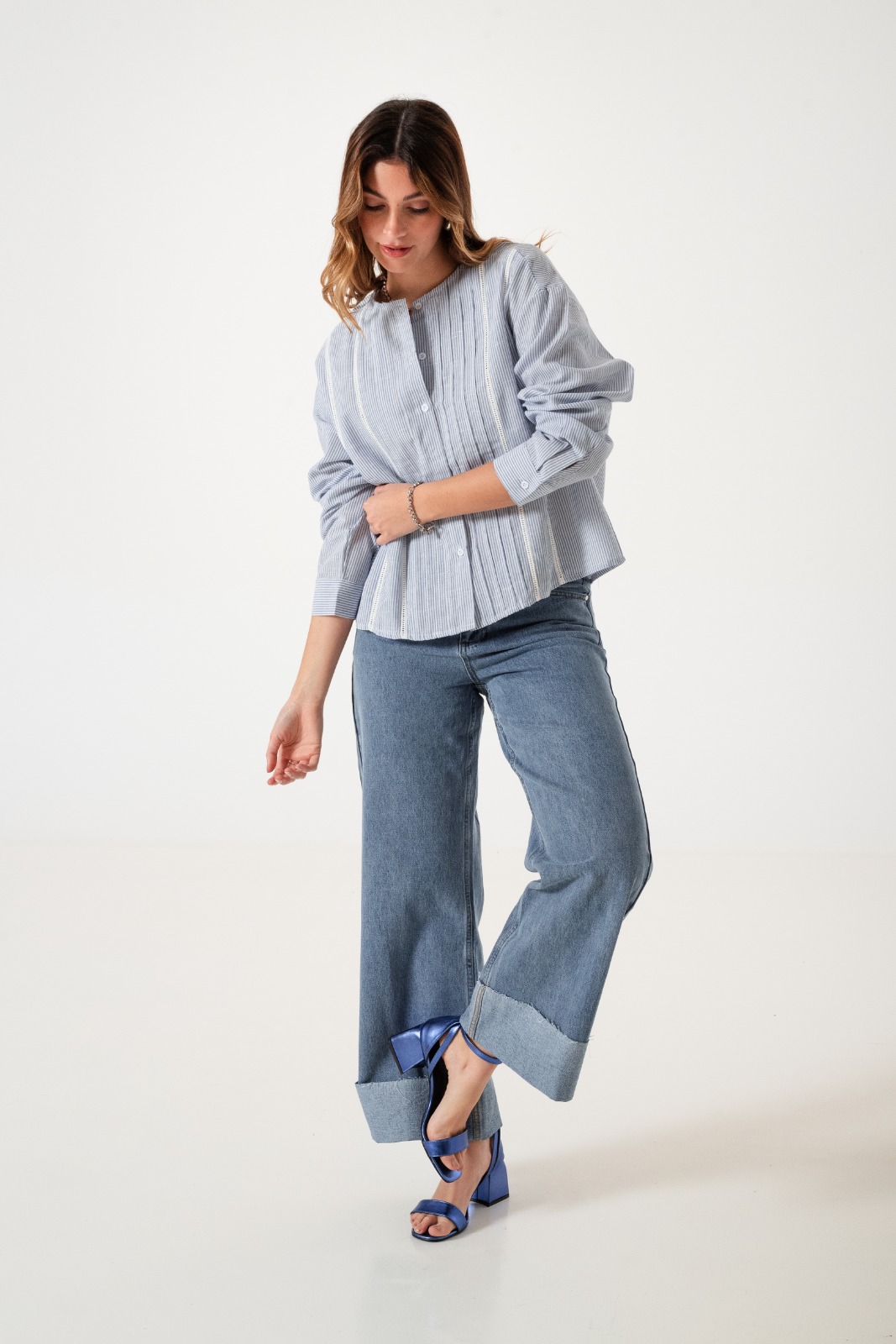 CAMISA BORDADA - Q011 - Imagen 6