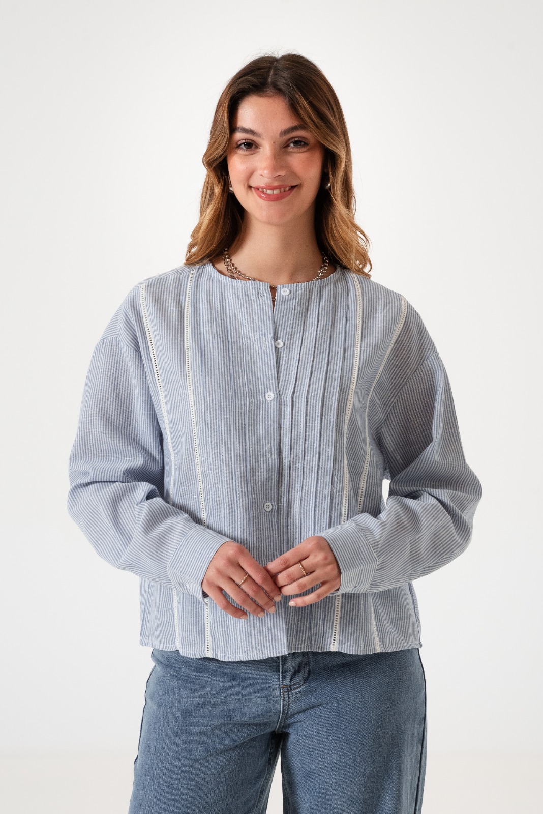 CAMISA BORDADA - Q011