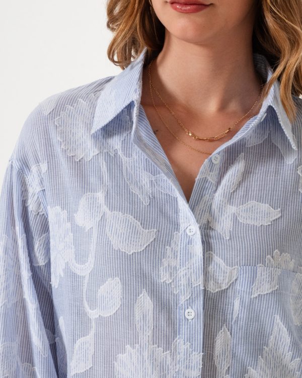 Alternative view of CAMISA BORDADA - Q012