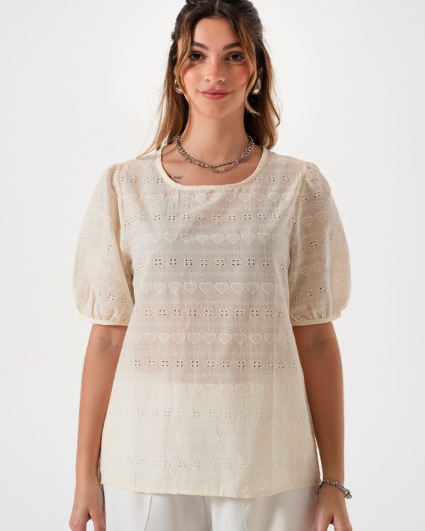 BLUSA BORDADA - Q016