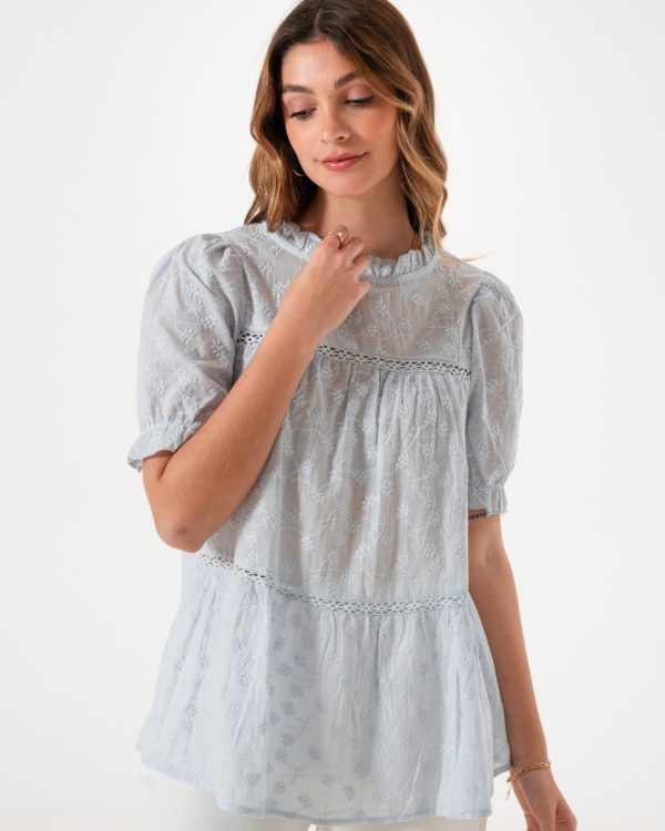 BLUSA BORDADA - Q018