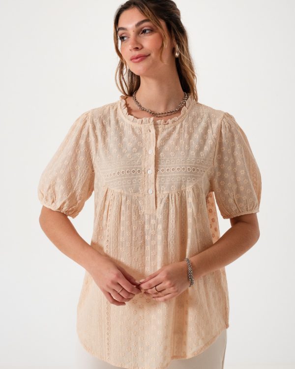 BLUSA BORDADA - Q019