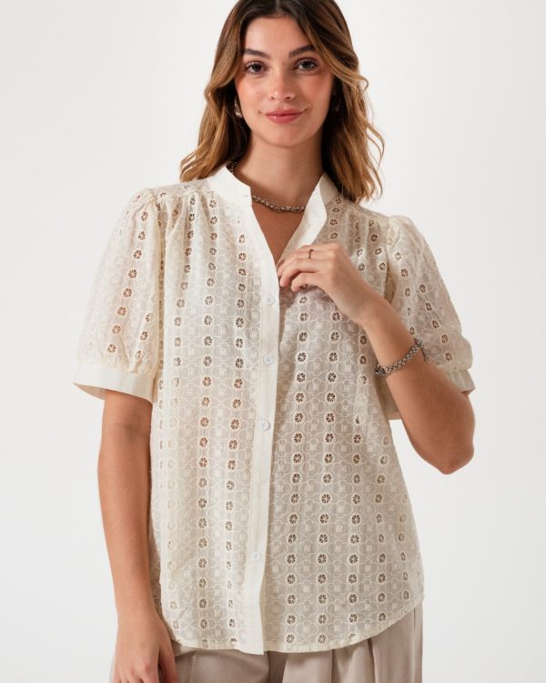 CAMISA BORDADA - Q021