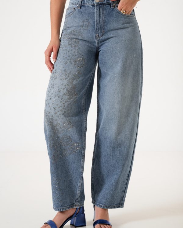 JEAN WID LEG STRASS - AL-2