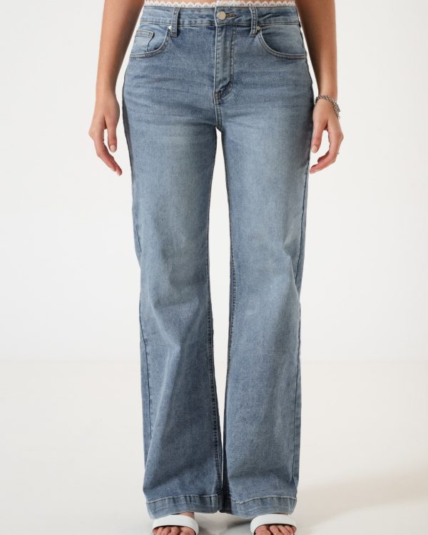 JEAN ENCAJE WID LEG - LY-071