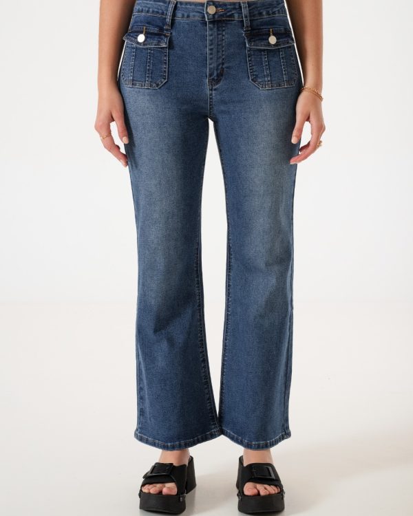 JEAN WID LEG - LYFJ676