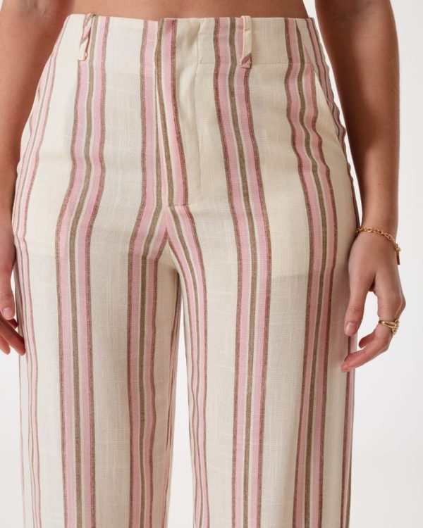 Alternative view of PALAZO LINO RAYADO - 90528