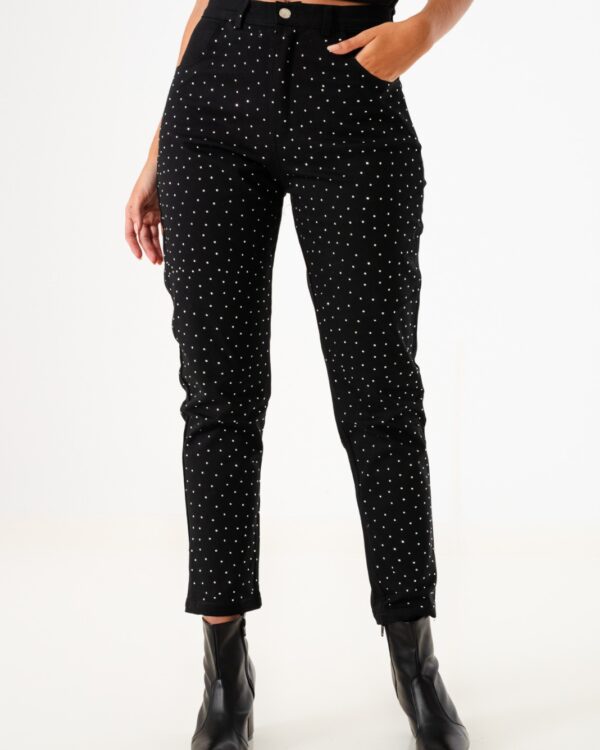 MOM FIT STRASS ADELANTE GABARDINA